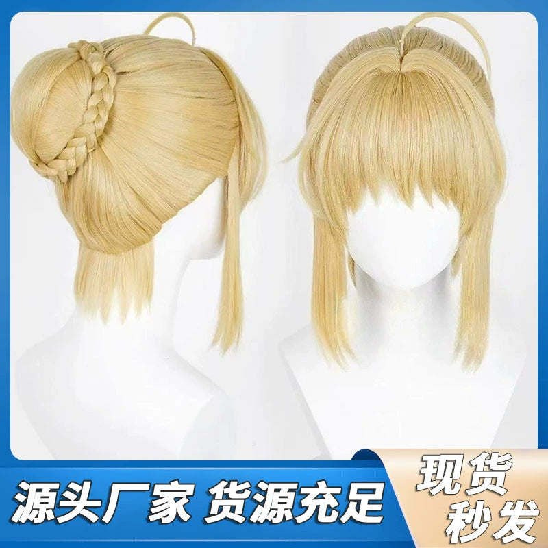 Saber Cosplay Peruecke Damen