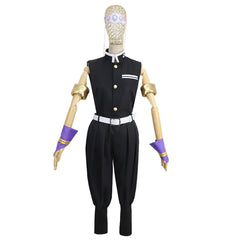 Tengen Uzui Demon Slayer Jäger-Uniform Cosplay Kostuem Damen Mehrfarbig