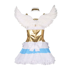 Stocking Sweet Panty & Stocking Battle Outfit Cosplay Kostuem Damen