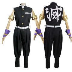 Tengen Uzui Demon Slayer Jäger-Uniform Cosplay Kostuem Damen Mehrfarbig