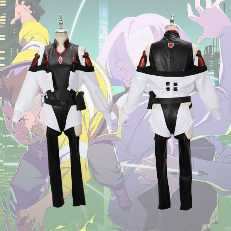 David Cyberpunk Edgerunners Runner Outfit Cosplay Kostuem Damen
