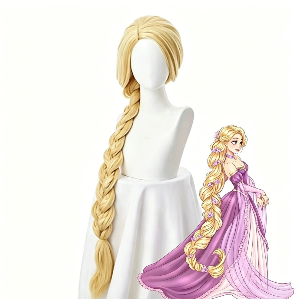 Rapunzel Cosplay Peruecke Damen