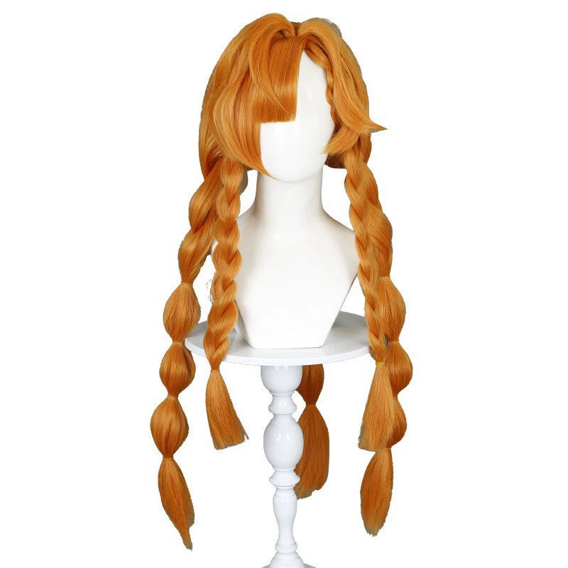 Wuthering Waves Auffälliges Kleid Cosplay Kostuem Damen Lila Weiß