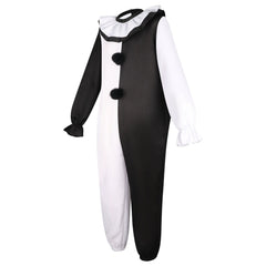 Art the Clown Terrifier Schwarz-Weisser Clown Anzug Cosplay Kostuem Damen