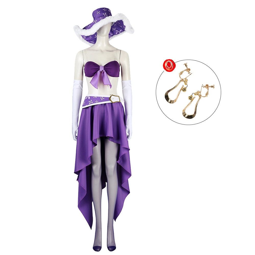 One Piece Robin Cosplay Kostüm Set