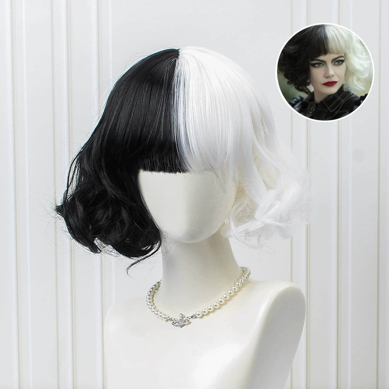 Cruella2 Cosplay Peruecke Damen