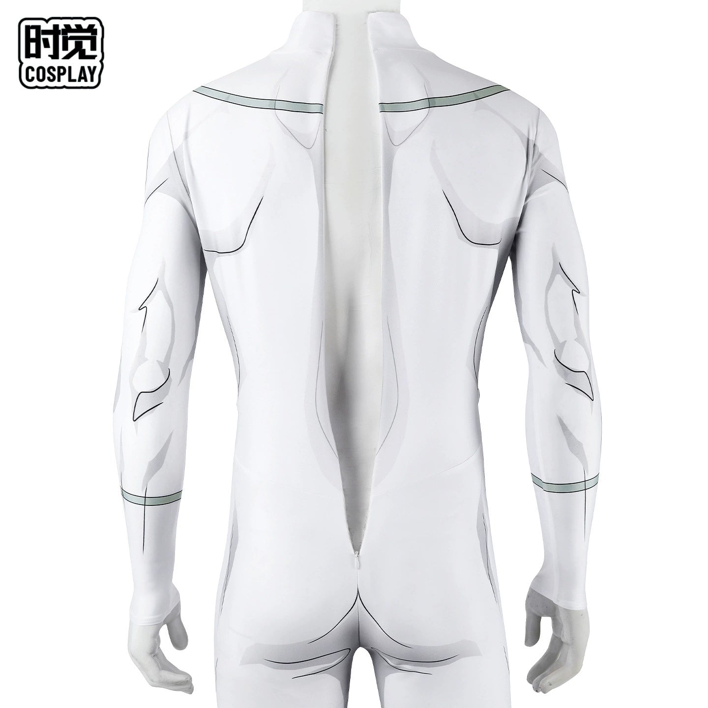 Mark Grayson Invincible Heldenanzug Cosplay Kostuem Damen Weiß