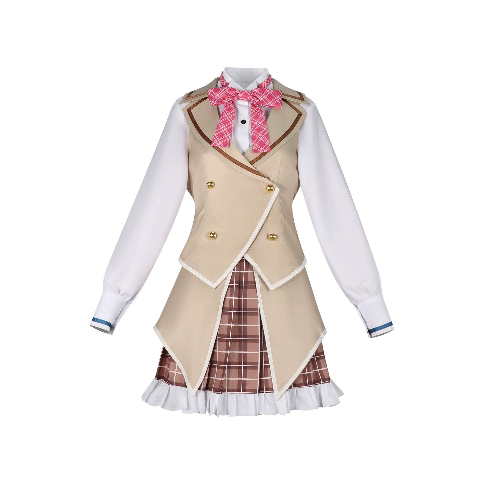 Si Lan For All Time Blue Suit JK Cosplay Kostuem Damen
