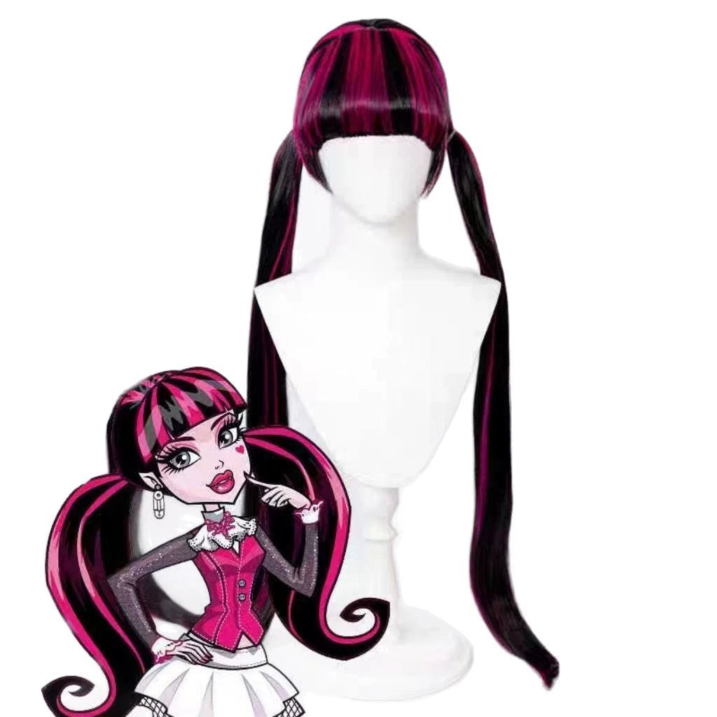 Draculaura Cosplay Peruecke Damen