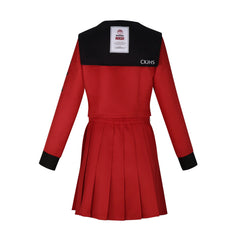 Tsukumo Centuria Rote JK-Uniform Cosplay Kostuem Damen