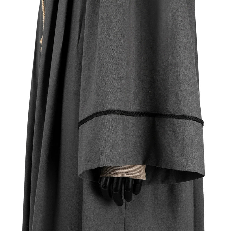 Gandalf Lord of the Rings Magier-Robe Cosplay Kostuem Damen Grau