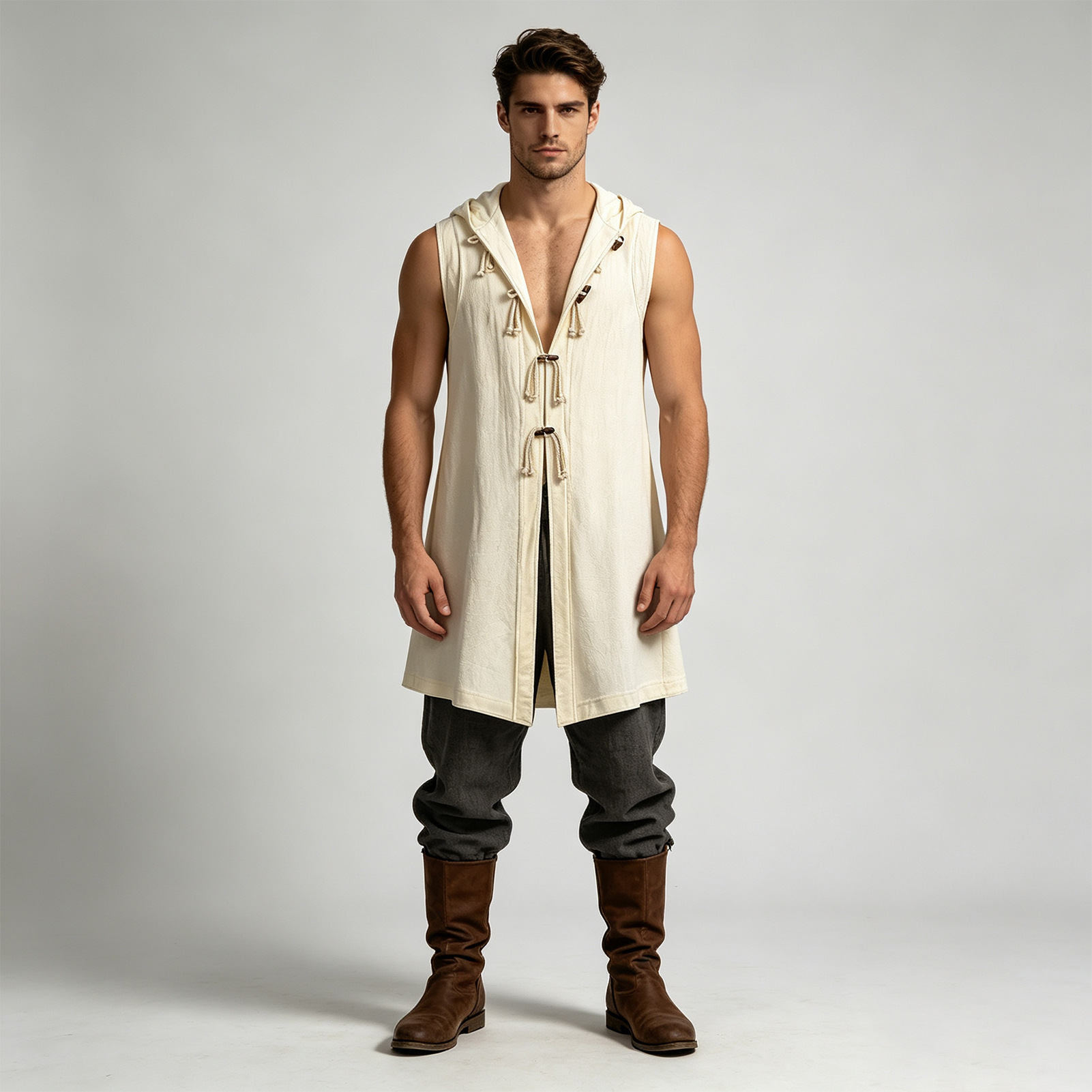 Tabard-Westenkleid – wikinger Skjoldur für LARP, HERREN