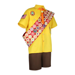 Russell Wilderness Explorer Up Pfadfinder Uniform Set Cosplay Kostuem Damen