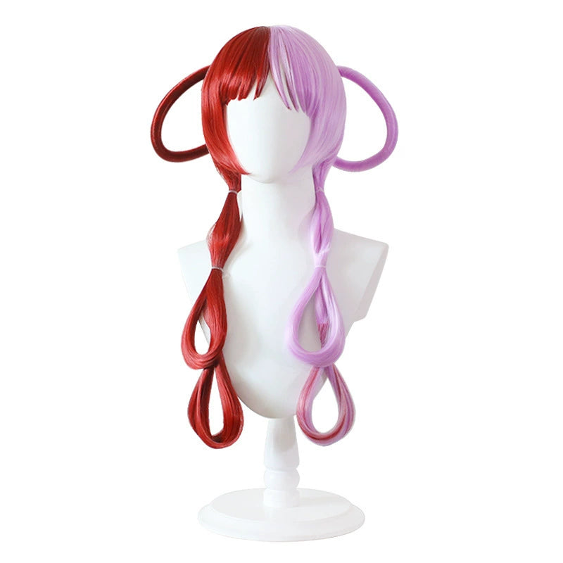 Uta Wig One Piece Perücke Set Cosplay Kostuem Damen