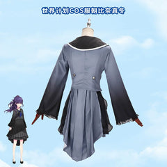Hatsune Miku Project Sekai Doppel-Set Cosplay Kostuem Damen Mehrfarbig