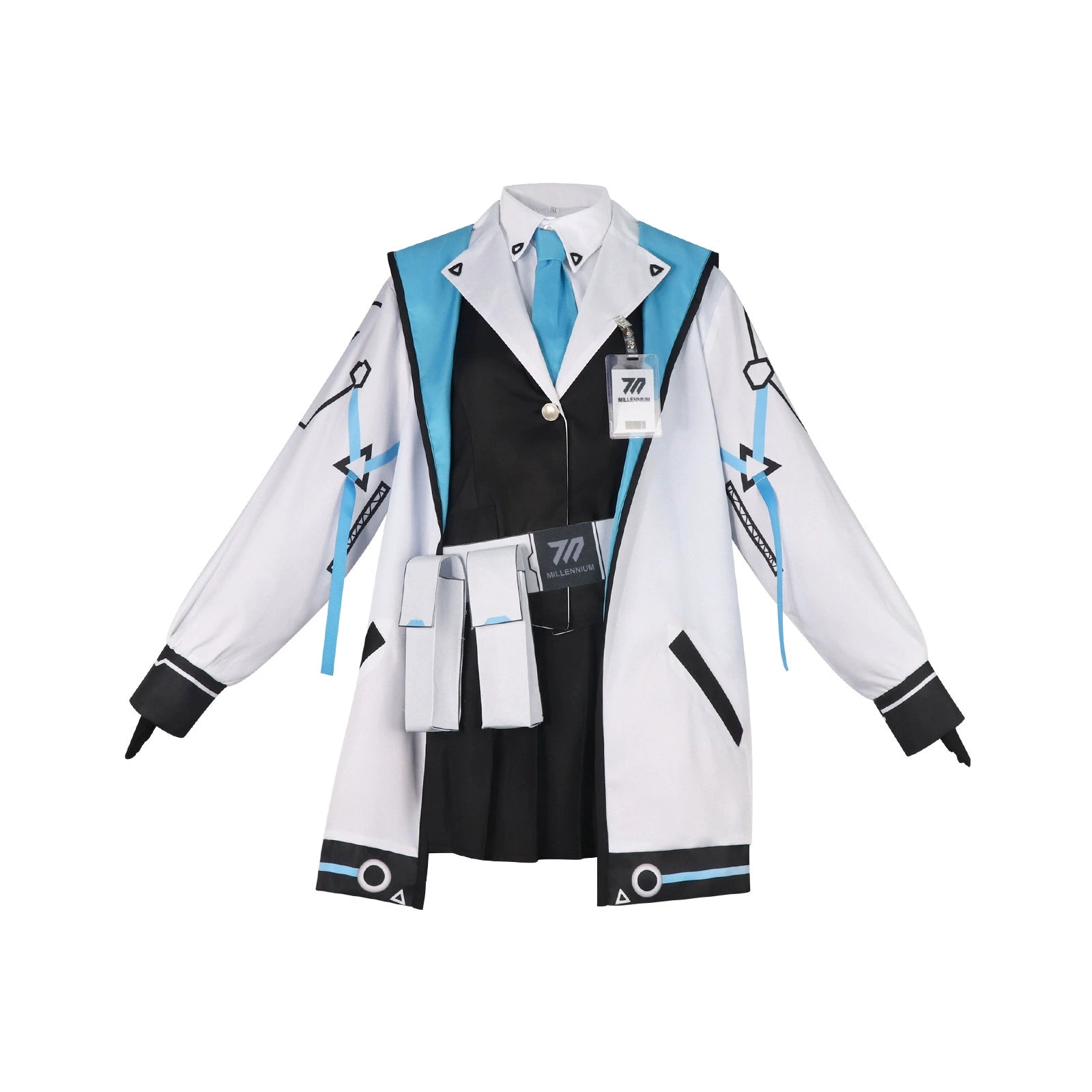 Hayase Yuuka Blue Archive Schuluniform Set Cosplay Kostuem Damen