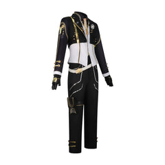 Rover Wuthering Waves Kampfanzug Cosplay Kostuem Damen Schwarz
