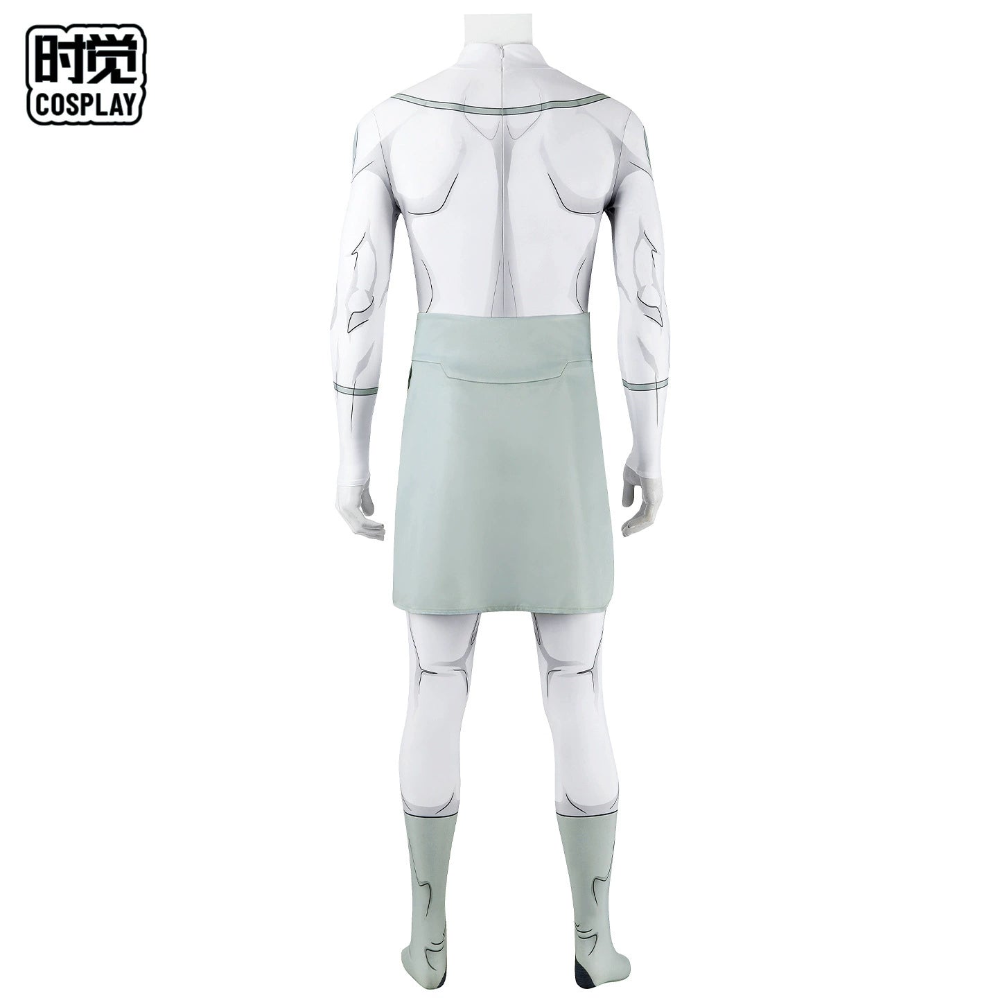 Mark Grayson Invincible Heldenanzug Cosplay Kostuem Damen Weiß
