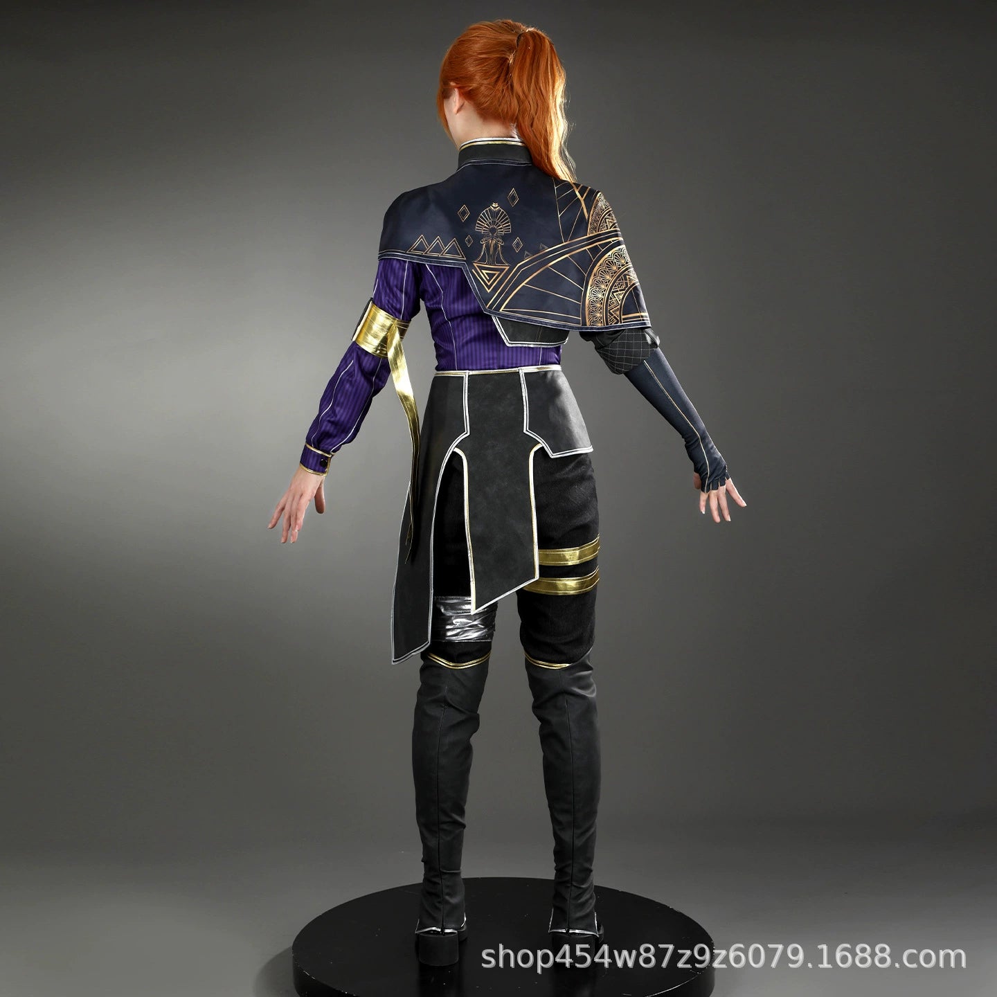 Maelle Clair Obscur 33 Uniform Cosplay Kostuem Damen Violett