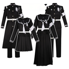 Doma Demon Slayer Upper Moon Two Cosplay Kostuem Damen
