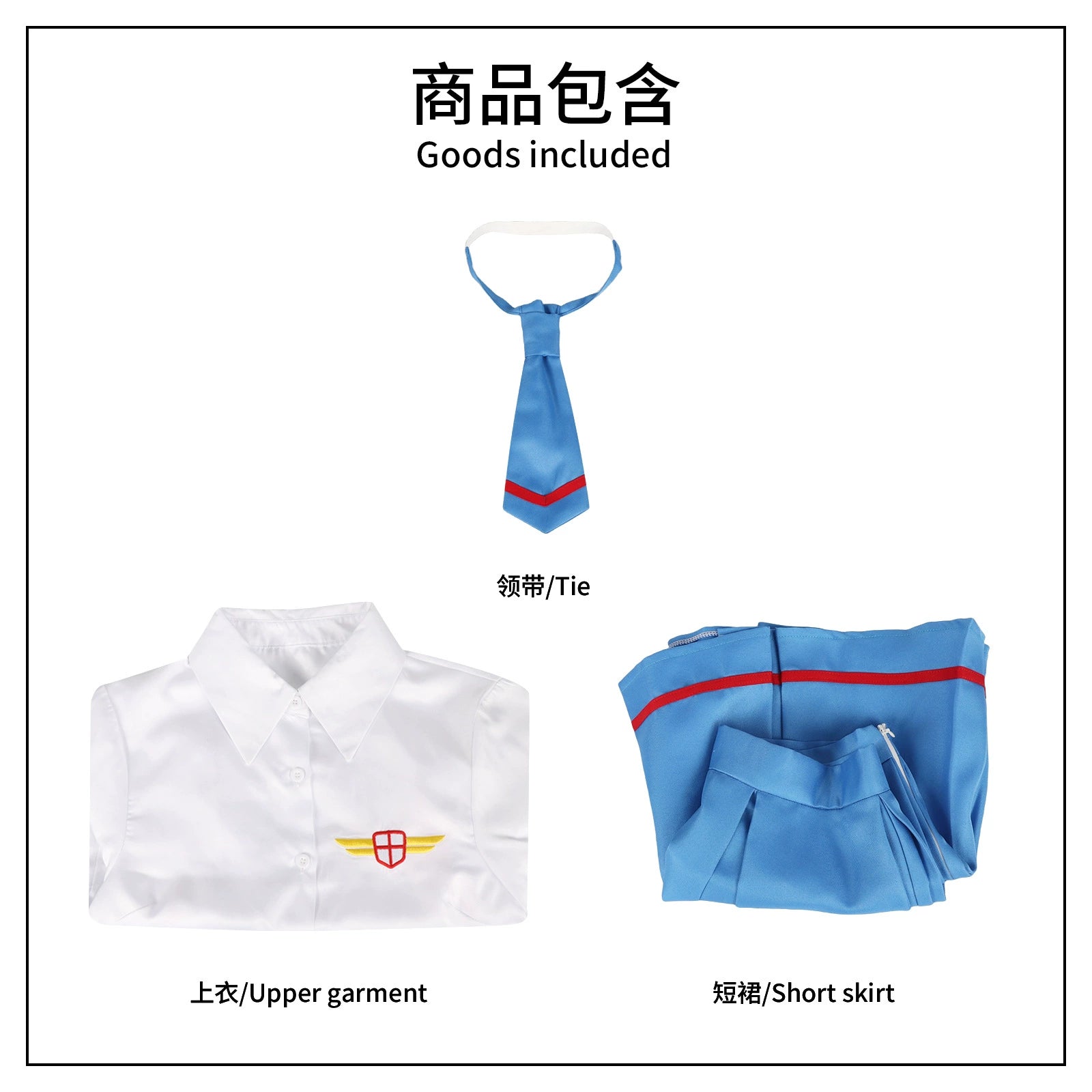 Sakura Clear Card CardCaptor Sakura Sommer-Schuluniform Cosplay Kostuem Damen