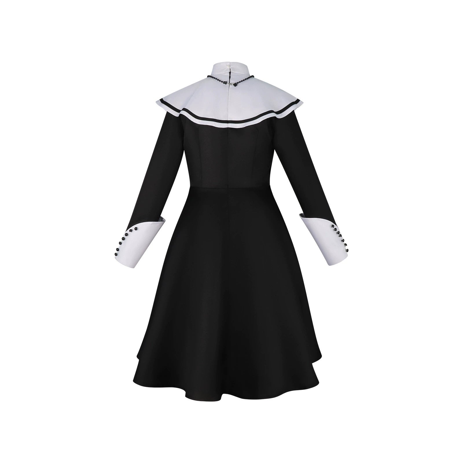 Yoisaki Kanade Project Sekai Nonnen-Kleid Cosplay Kostuem Damen Schwarz
