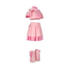 Anniversary Outfit Umamusume Pinkes Buehnenkleid Cosplay Kostuem Damen