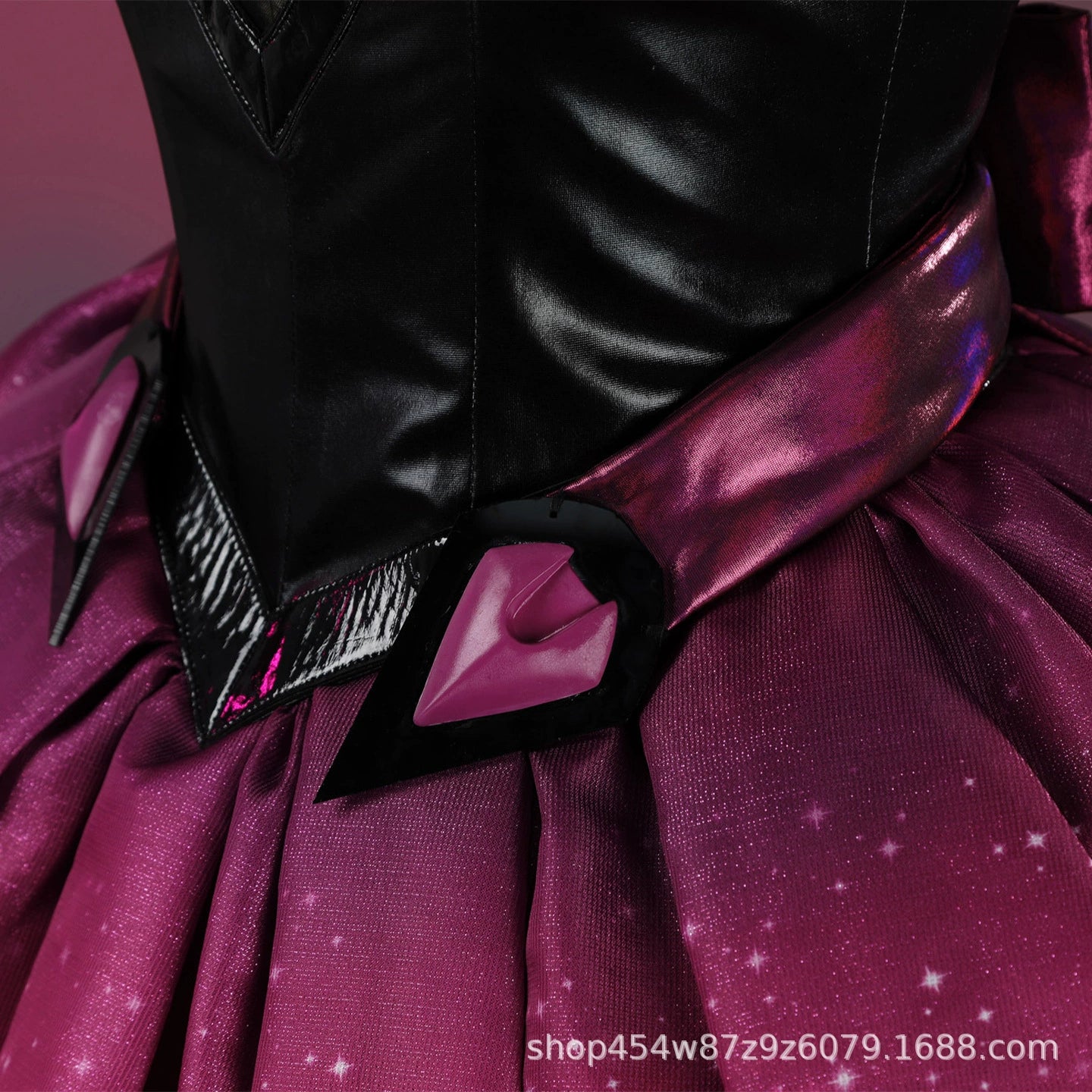 D.Va Magical Girl Overwatch Kleid Cosplay Kostuem Damen Schwarz Rosa