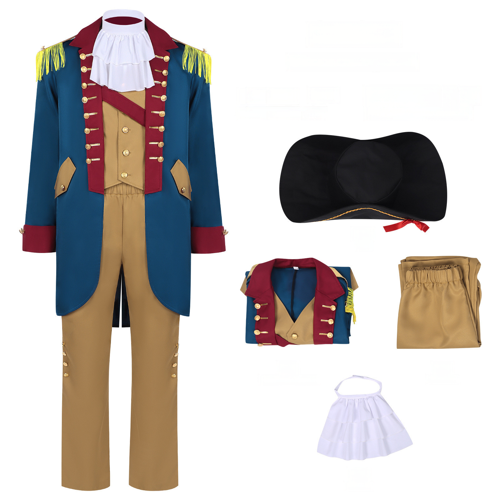 Präsidenten-Kostüm – 5 historische Anzug-Modelle für Bühne & Fasching, HERREN