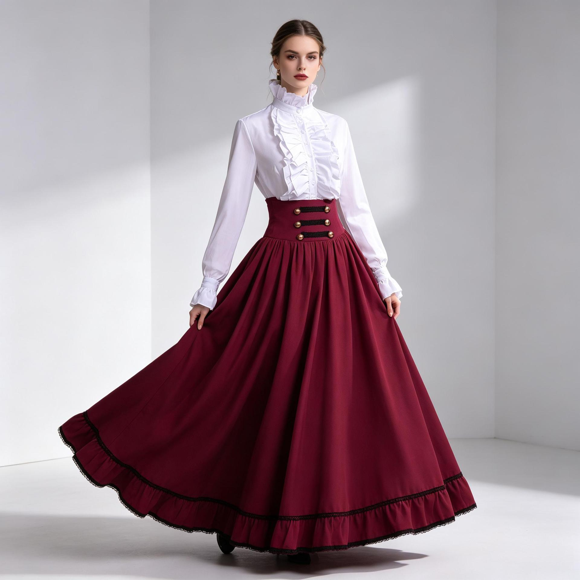 Blusen & Rüschenkleider – kombinierbare 2-Teiler-Sets, DAMEN
