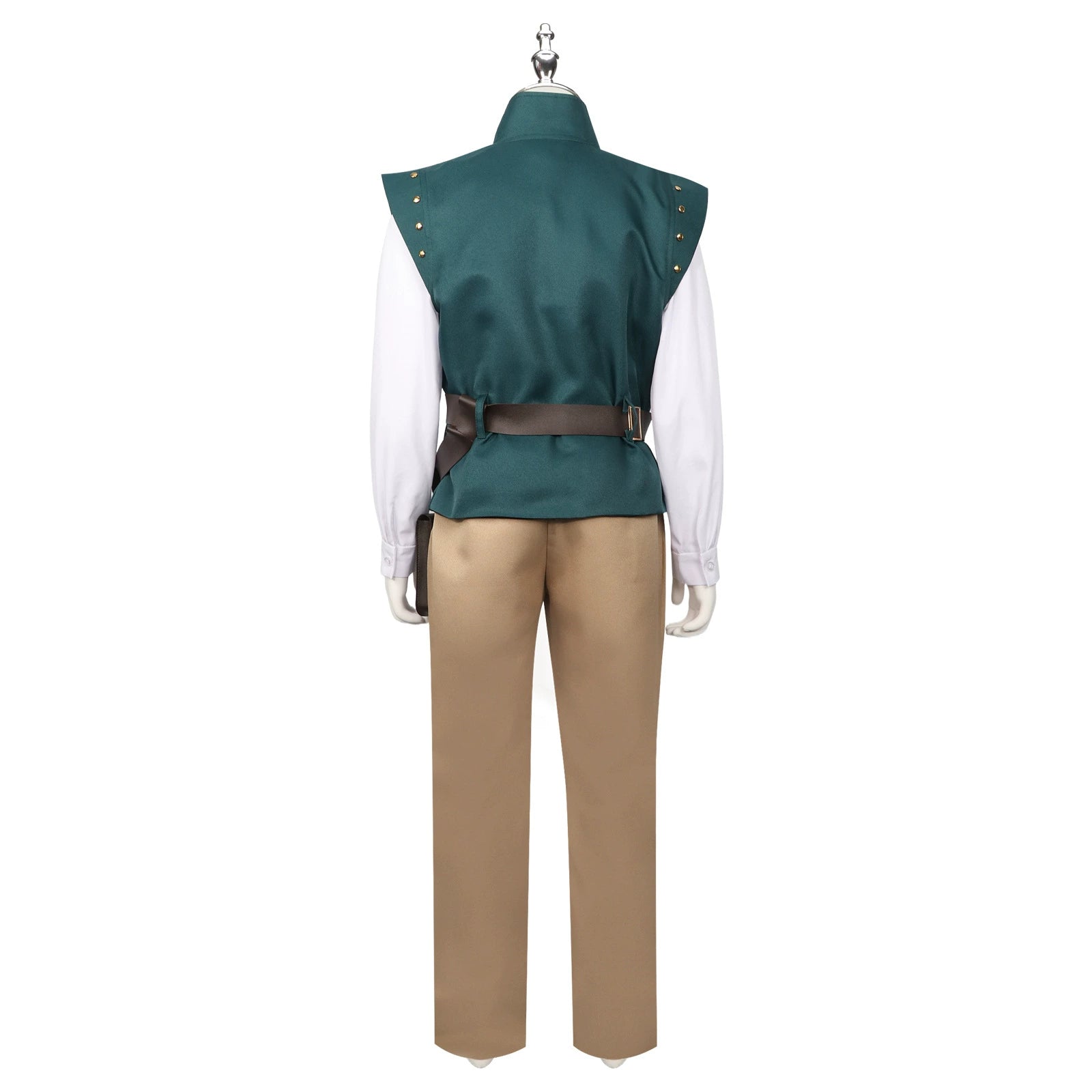 Flynn Rider Tangled Abenteurer Hemd Set Cosplay Kostuem Damen