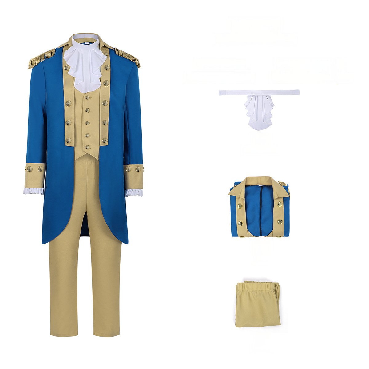 Präsidenten-Kostüm – 5 historische Anzug-Modelle für Bühne & Fasching, HERREN