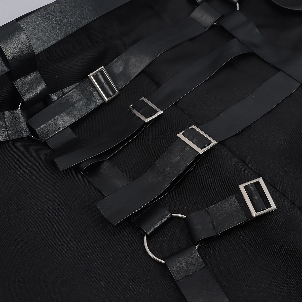 Gothic-Hakama-Hose – Samurai-Haremshose für Dark Fashion, HERREN