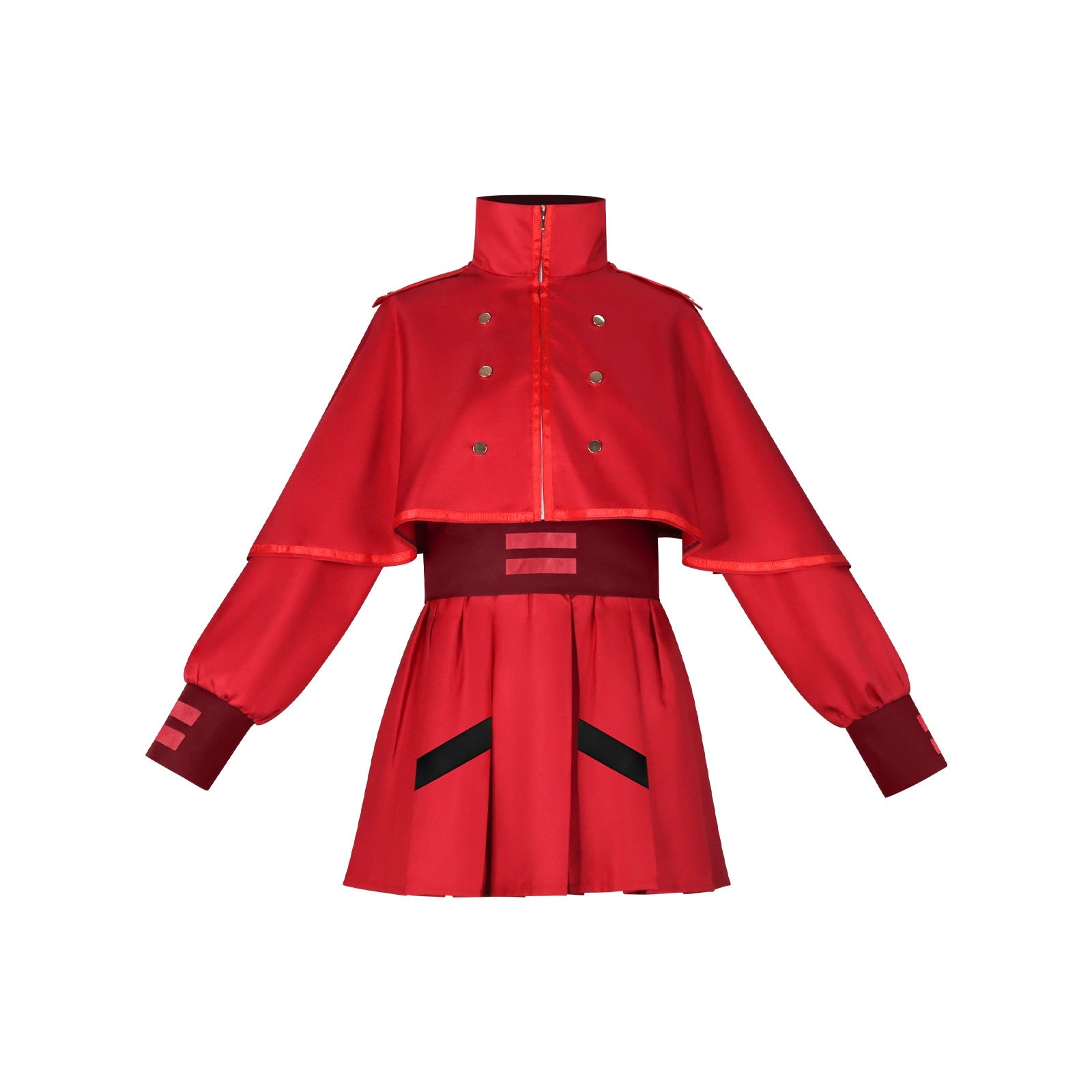 Kasane Teto Vocaloid Cape-Kleid Cosplay Kostuem Damen Lila