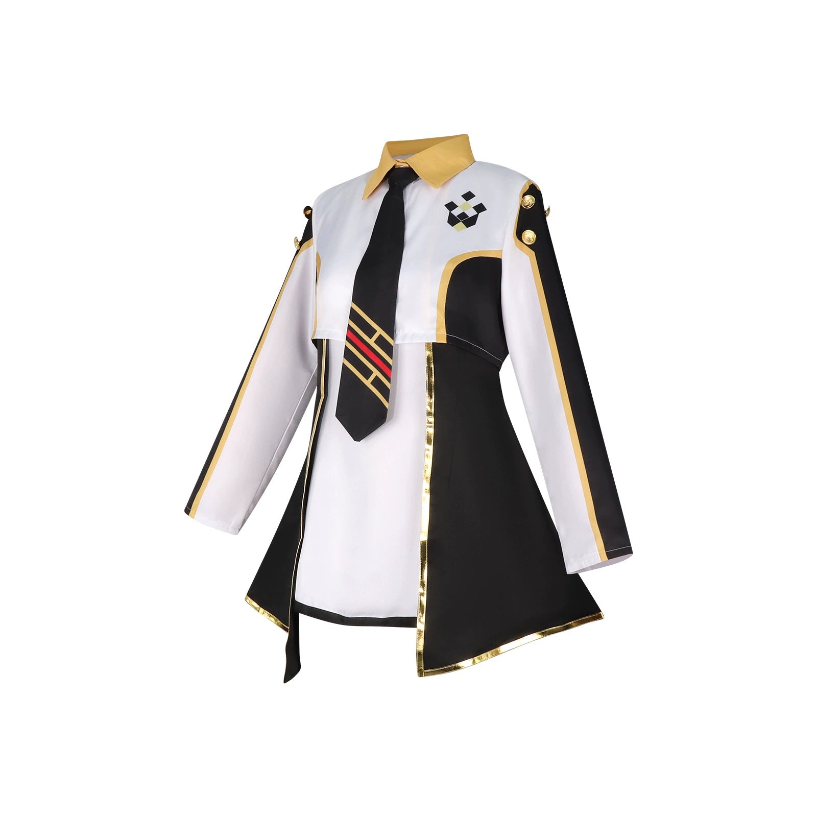 Sky Striker Roze Yu-Gi-Oh! Weisser Anzug Set Cosplay Kostuem Damen