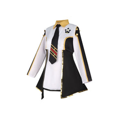 Sky Striker Roze Yu-Gi-Oh! Weisser Anzug Set Cosplay Kostuem Damen