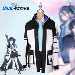 Alice Blue Archive Arbeitsanzug Cosplay Kostuem Damen Blau