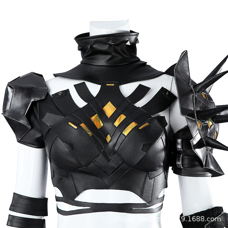 Magik Marvel Rivals Kostuem-Set Cosplay Damen Schwarz Weiss