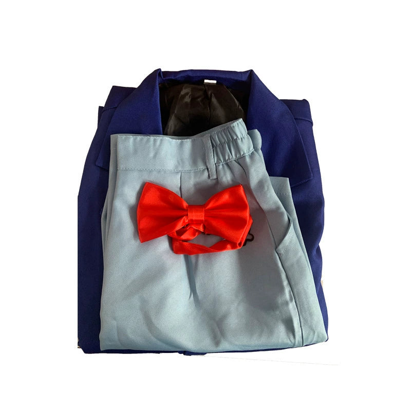 Kaito Kid Deluxe Detective Conan Mantel Set Cosplay Kostuem Damen