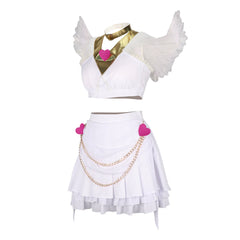 Panty White Angel Panty & Stocking Angel Outfit Cosplay Kostuem Damen