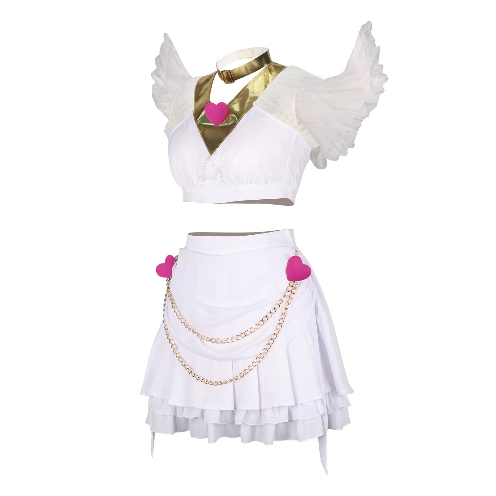 Panty Transformation Panty & Stocking Battle Outfit Cosplay Kostuem Damen