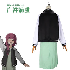 Gotoh Hitori Bocchi the Rock! Rosa Trackjacke Set Cosplay Kostuem Damen
