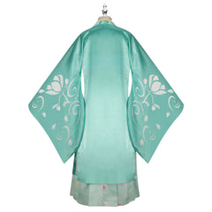 Maomao The Apothecary Diaries Hanfu-Kleid Cosplay Kostuem Damen Türkis