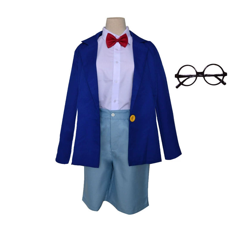 Kaito Kid Deluxe Detective Conan Mantel Set Cosplay Kostuem Damen