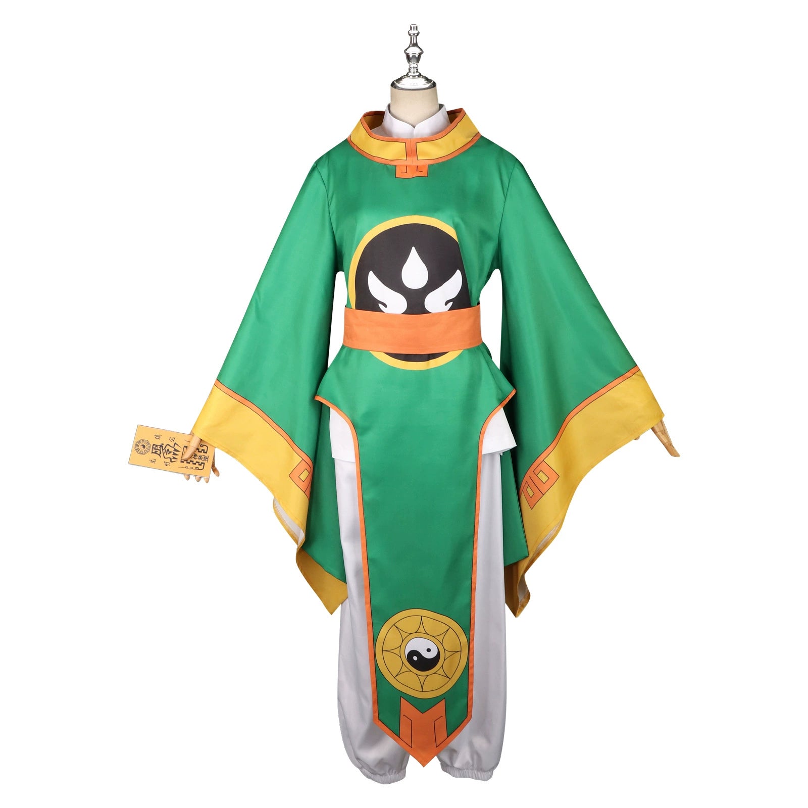 Li Syaoran CardCaptor Sakura Gruener Anzug Set Cosplay Kostuem Damen