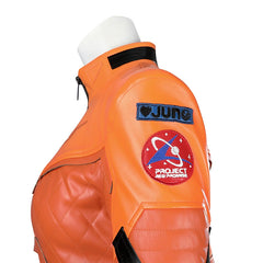 Juno Overwatch Anzug Cosplay Kostuem Damen Orange