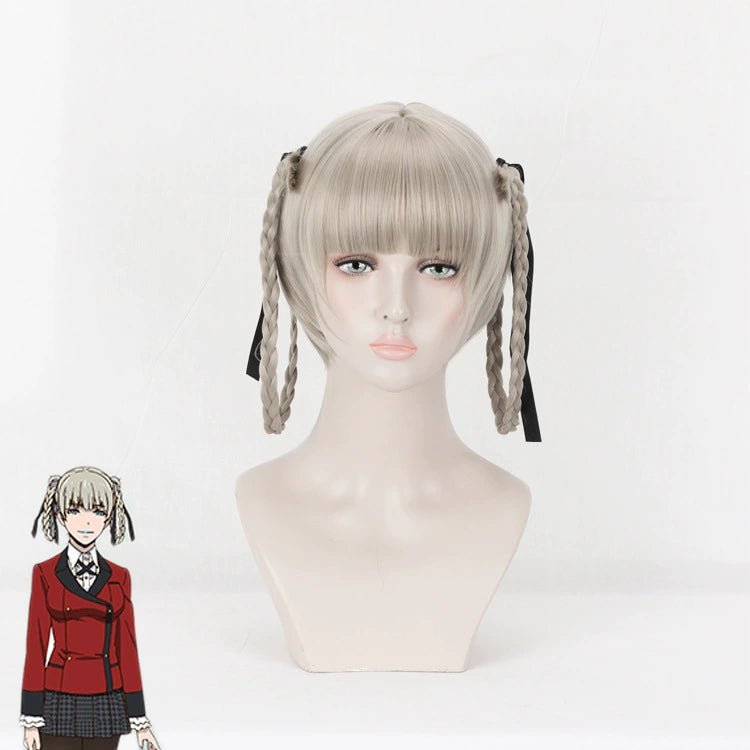 Yumeko Jabami Kakegurui Rote Schuluniform Cosplay Kostuem Damen