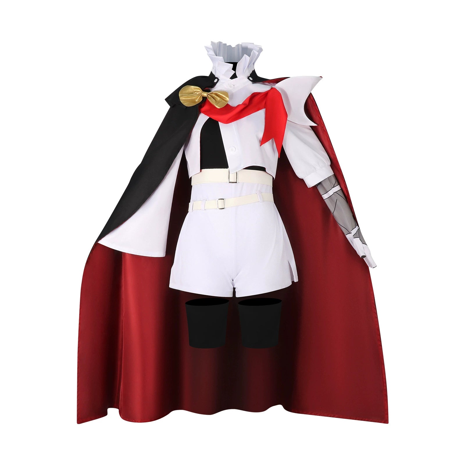 Sapphire Knight The Ribbon Hero Ritterkleid mit Umhang Cosplay Kostuem Damen