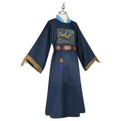 Jinshi The Apothecary Diaries Amtsrobe Cosplay Kostuem Damen Dunkelblau