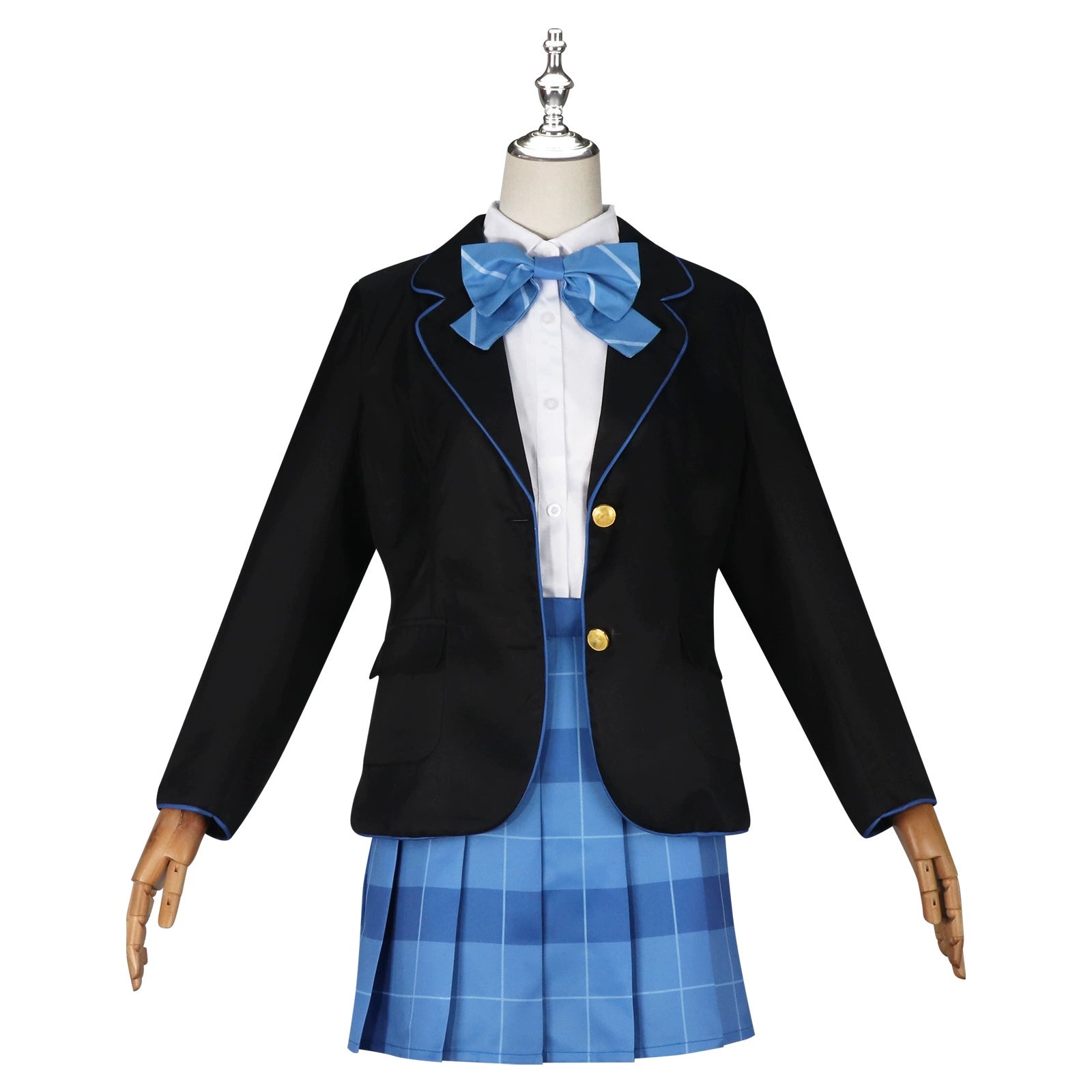 Yuko Hiiragi Ramune JK Uniform Cosplay Kostuem Damen